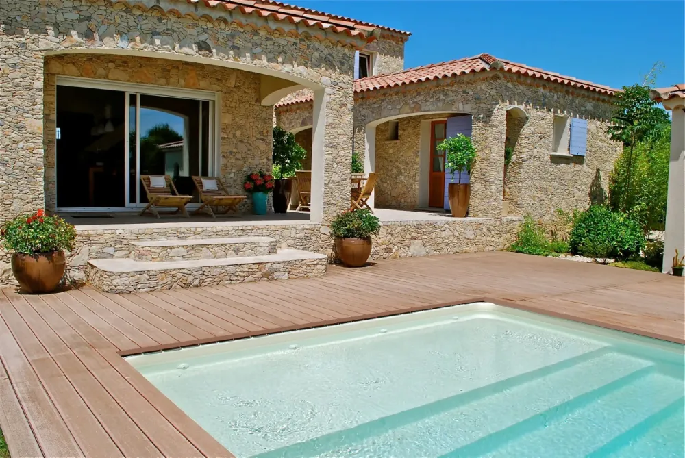 Terrasse à Chevinay